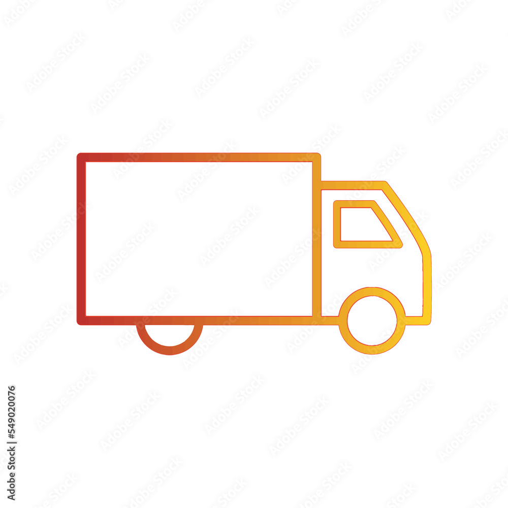 Delivery icon template Delivery icon template
