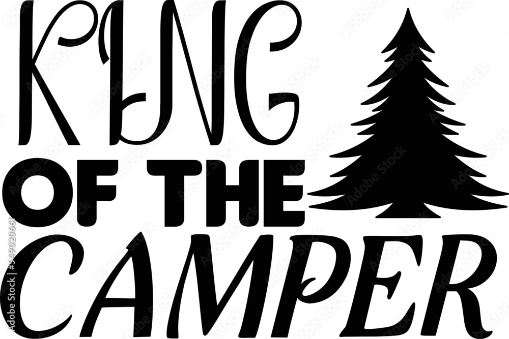 Camping SVG design