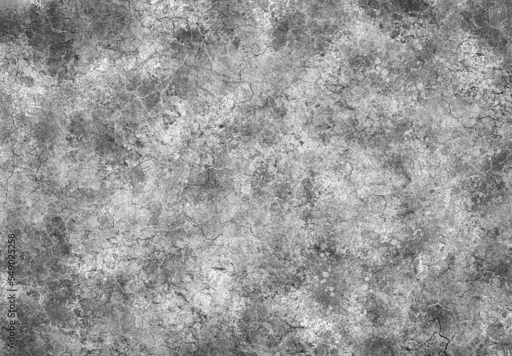 Fototapeta premium Old paper vintage texture background, stone concrete grunge panorama dark. High definition, suitable as a photo background.