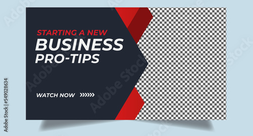 Editable youtube thumbnail design for any youtube videos customizable video thumbnail design video cover fully editable thumbnail template for social media concept. 
