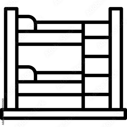 Bunk Bed Icon