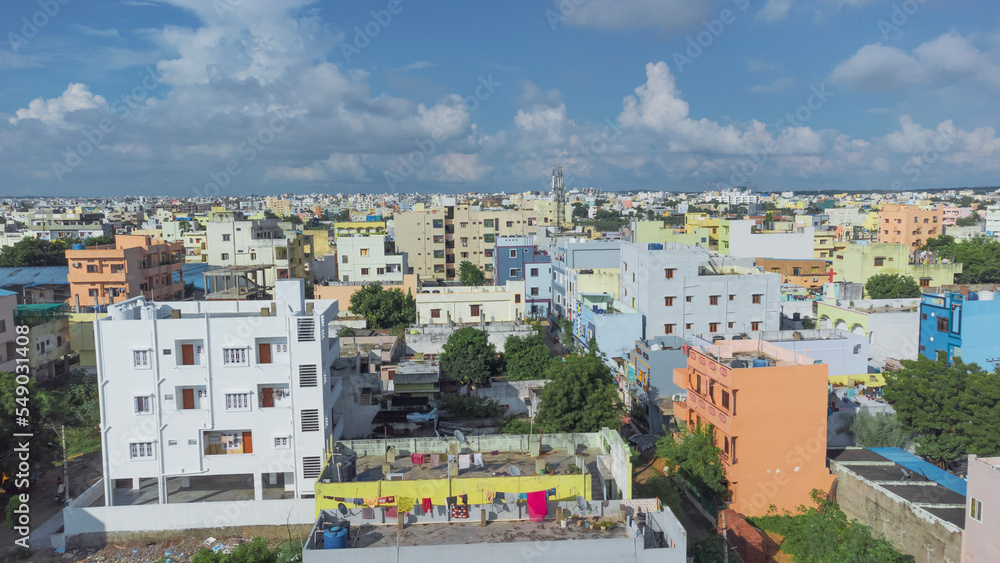 view of the anantapur city, India