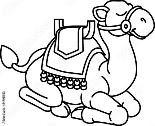 Camel Animal Cartoon Character