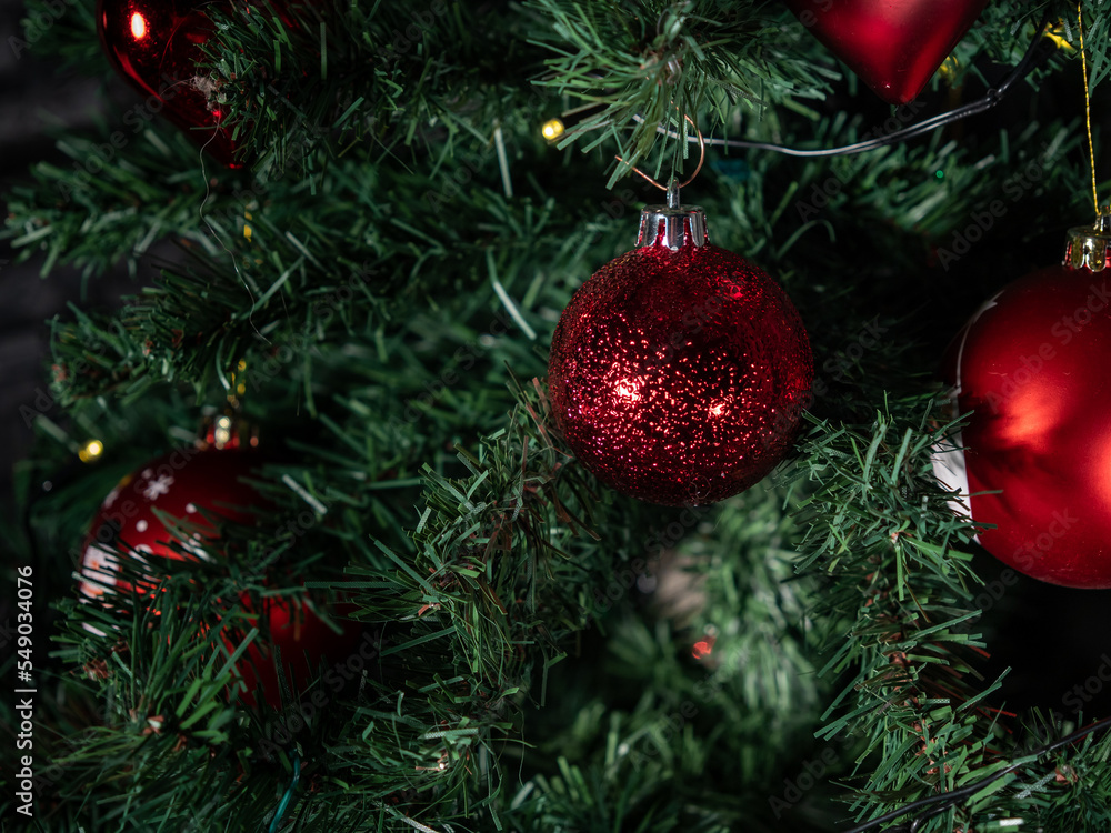 Christmas tree and decoration. Background of Christmas and New Year holidays. Christmas tree and decoration. Background of Christmas and New Year holidays.