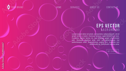 Purple Pattern Web Design Abstract Background Lemonade EPS 10 Vector For Website, Landing Page, Home Page, Web Page, Web Template
