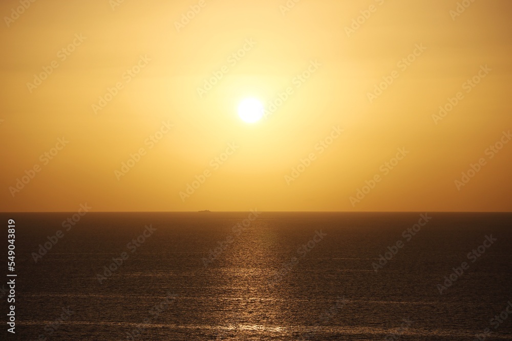 Sun Set Atlantic Ocean 