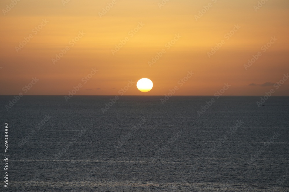 Sun Set Atlantic Ocean 