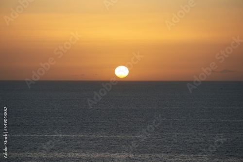 Fototapeta Naklejka Na Ścianę i Meble -  Sun Set Atlantic Ocean 