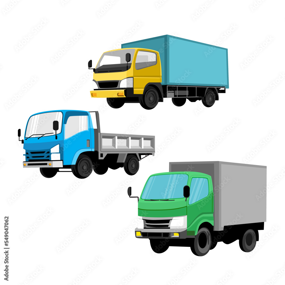 set of trucks