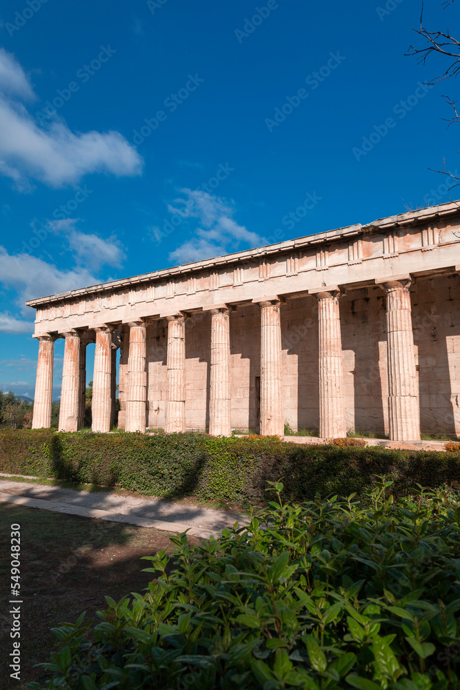 The Temple of Hephaestus or Hephaisteion is a well-preserved Greek temple in Athens, Greece