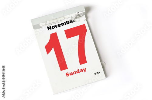 17 November 2024