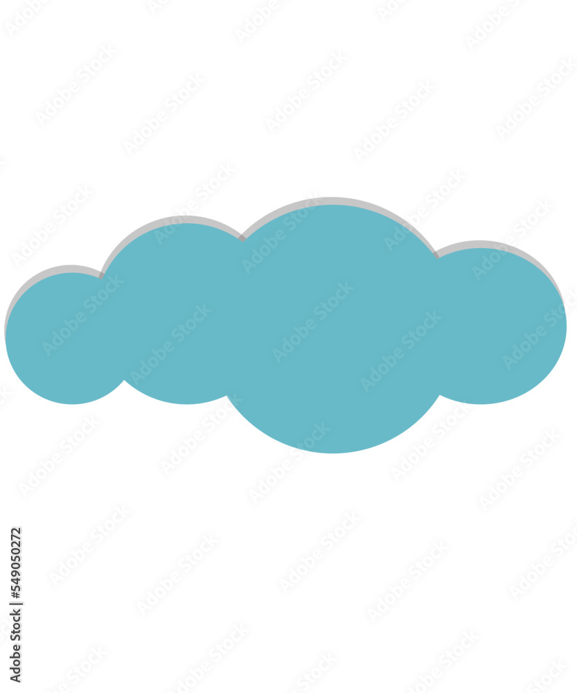 Cloud paper cut Cloud paper cut
