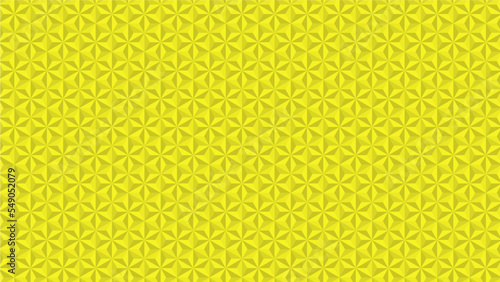 Abstract background yellow low poly vector illustration