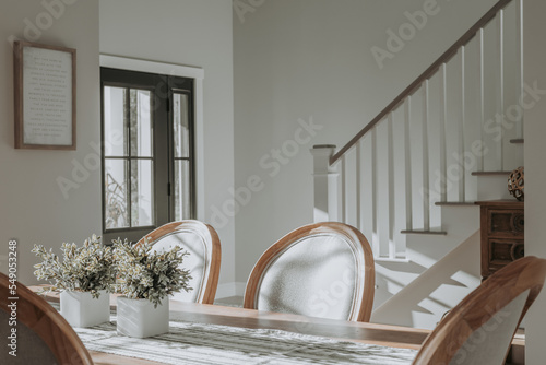 Cozy white winter home decor