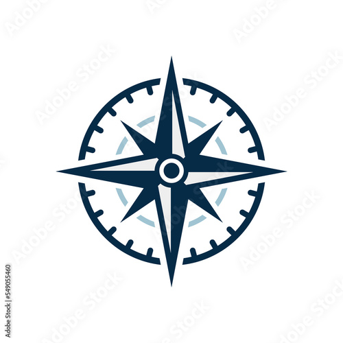 compass icon design vector template