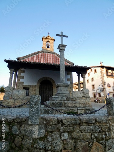 Candelario, localidad española de la provincia de Salamanca, Castilla y León. Comarca de la Sierra de Béjar. Bien de interés cultural, en la categoría de conjunto histórico. photo