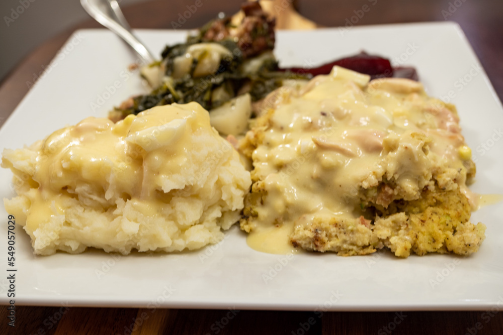 Thanksgiving Dinner with all Sides (No Turkey)