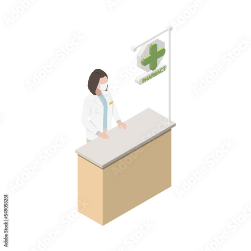 Pharmacy Counter Worker Composition