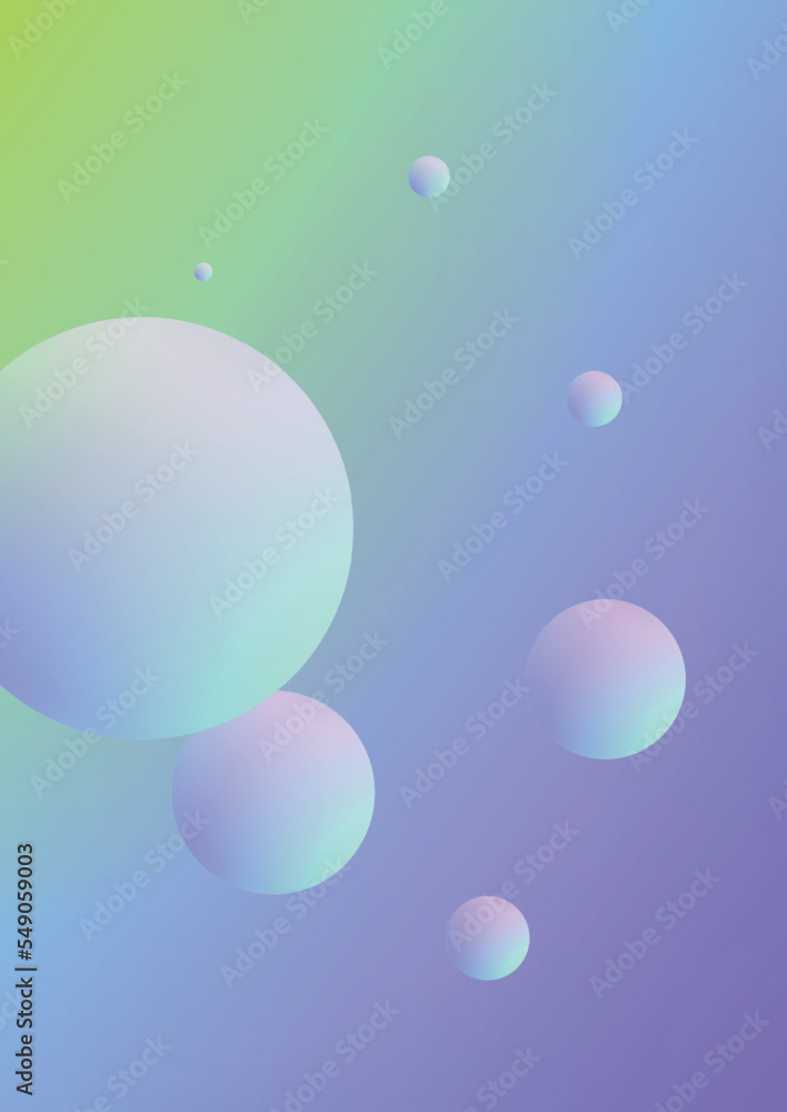 Holographic fluid with radial circles. Holographic fluid with radial circles.