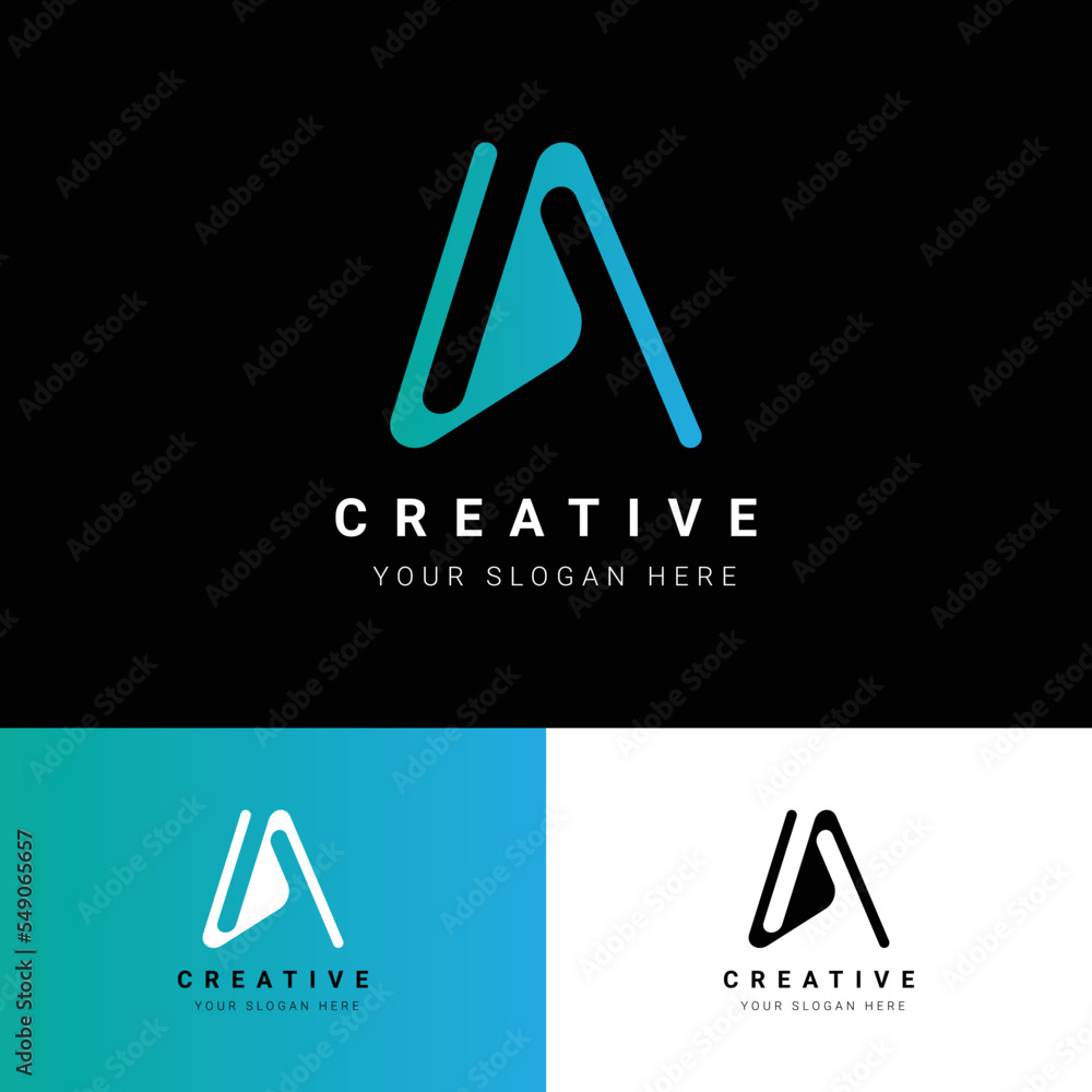 A Latter Logo Design A Latter Logo Design