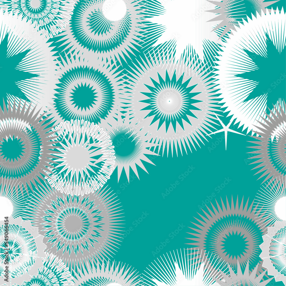 stars abstract background with circles