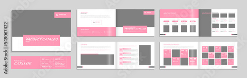 Multipurpose product catalog template or landscape company catalogue template