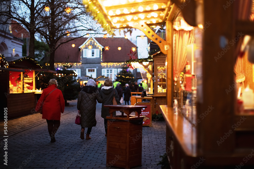 Weihnachtsmarkt 2022 in Soest. NRW