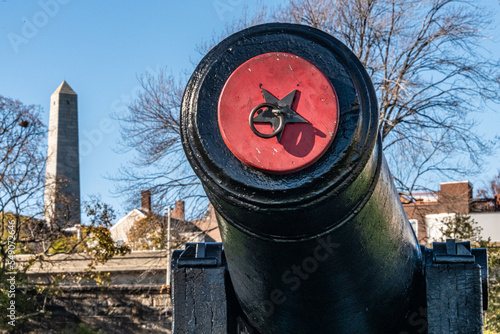 Cannon and Bunker Hill