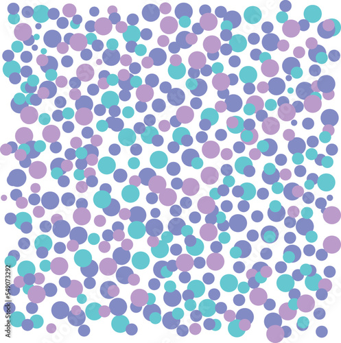 Colorful spotted background in blue and purple colors