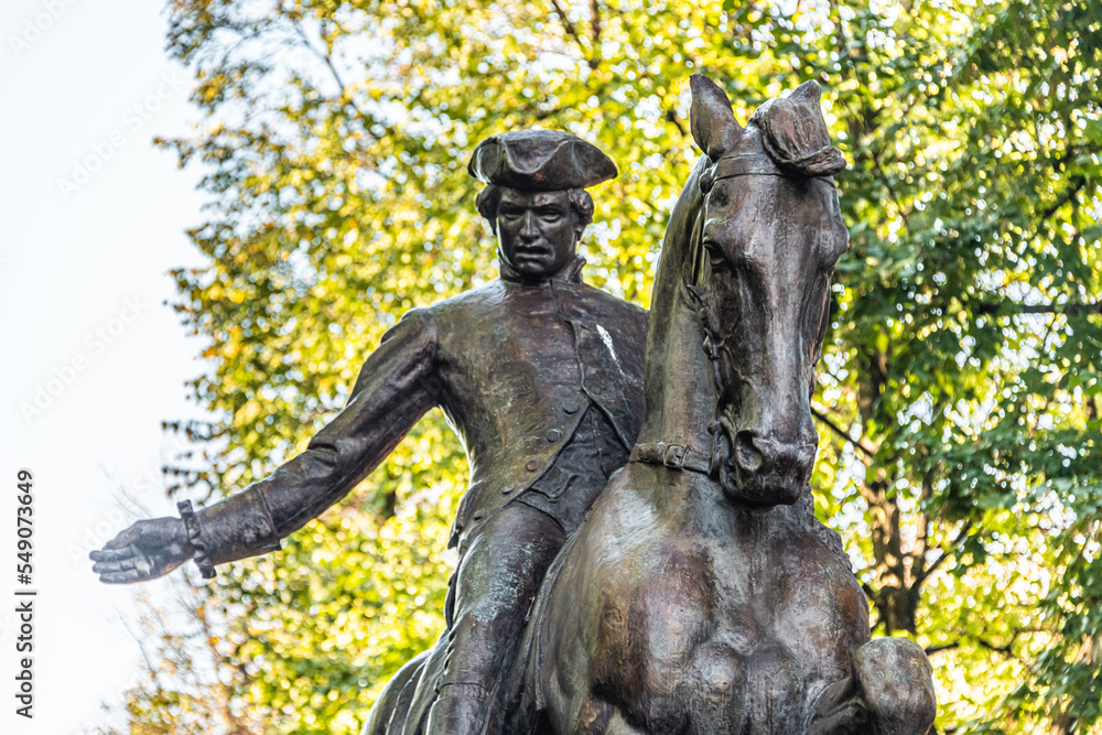 Statue of Paul Revere Statue of Paul Revere