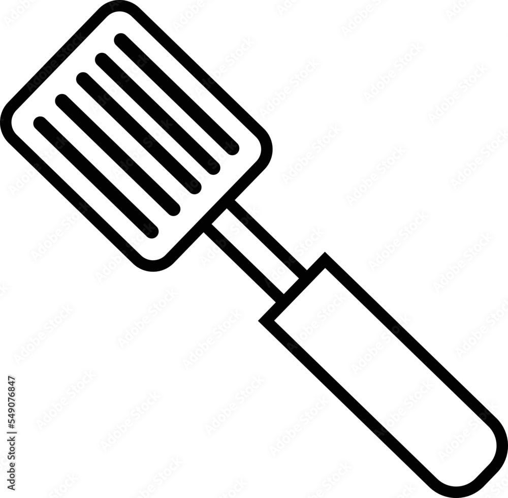 Linear Icon Kitchen Set Spatula Linear Icon Kitchen Set Spatula