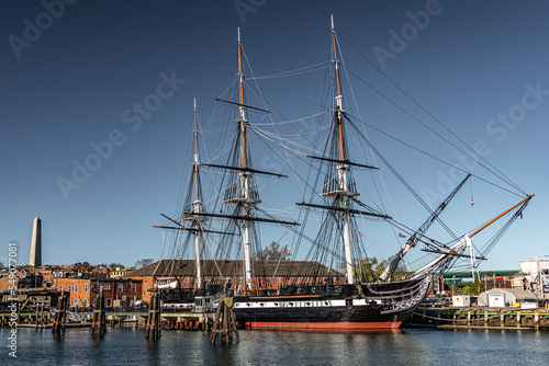 USS Constitution in Harbor