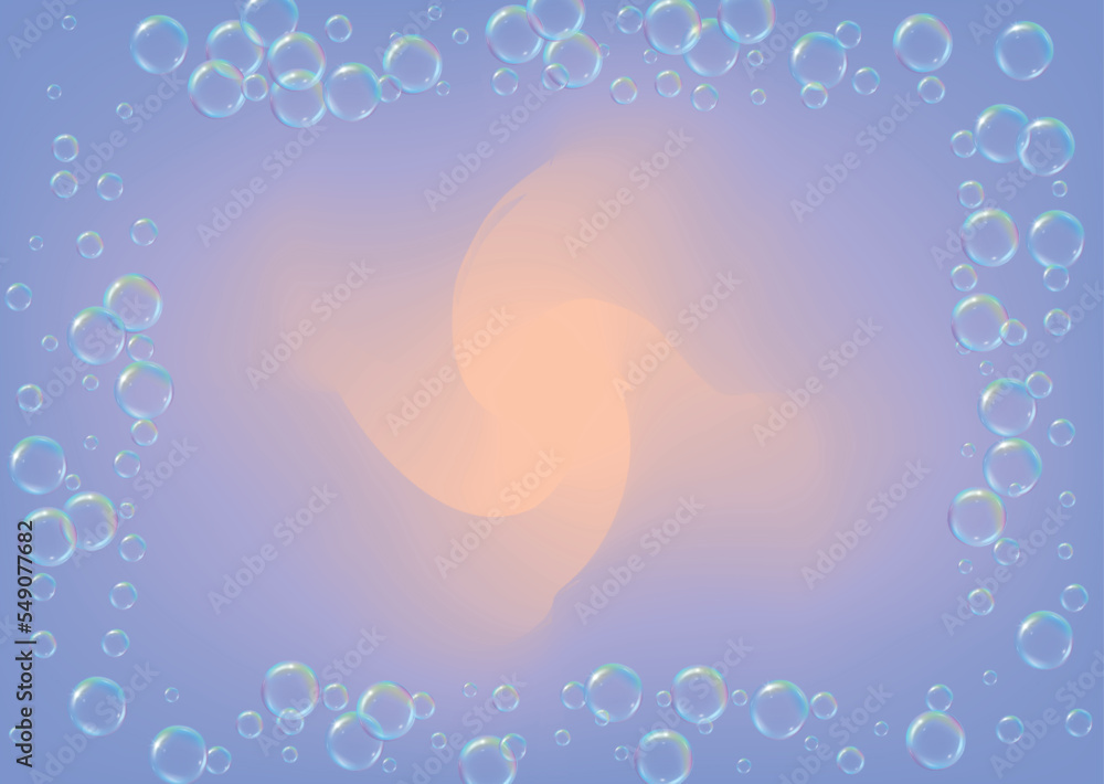 Shampoo bubble. Detergent bath foam, suds and soap for bathtub. Shampoo bubble. Detergent bath foam, suds and soap for bathtub.