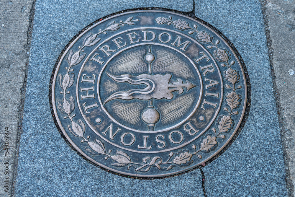 Freedom Trail Marker