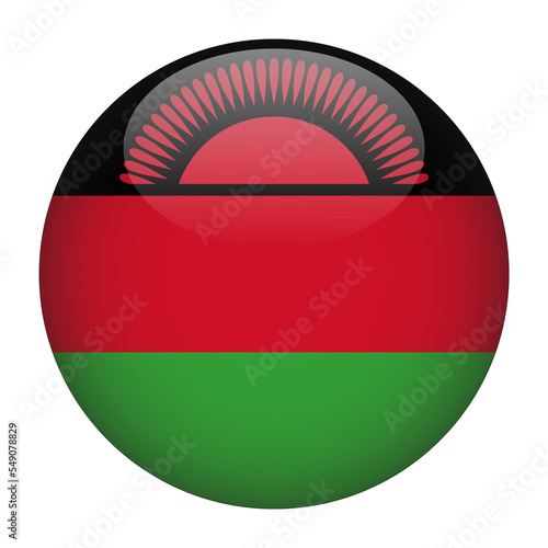 Free Download Malawi 3D Rounded Flag with Transparent Background  - GFXLoad