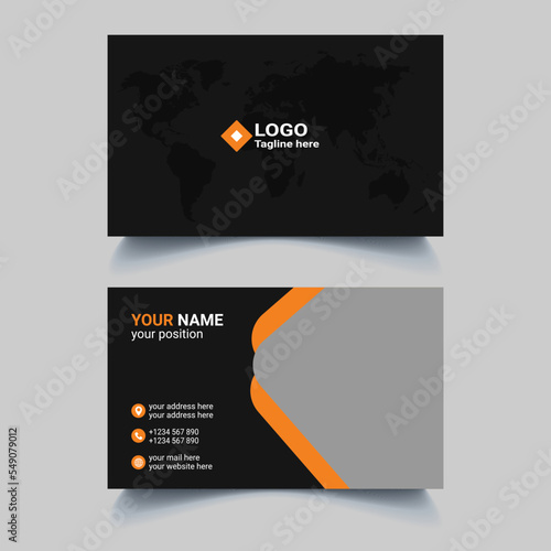creative business card design template