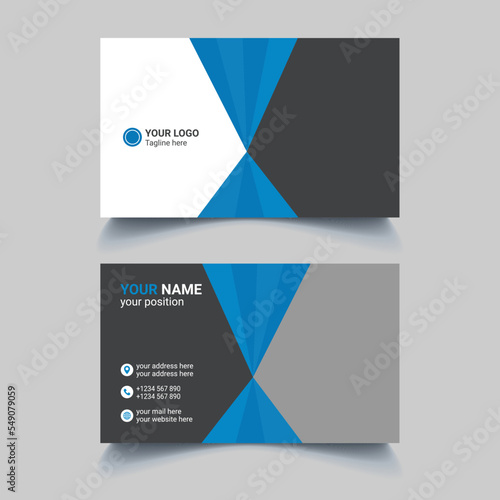 modern business card design template