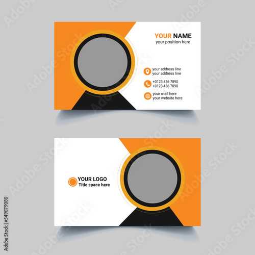 creative business card design template
