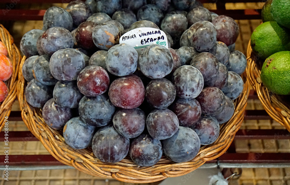 Fototapeta premium tasty fruit from madeiras farmers market