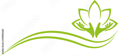 Hintergrund, Zwei Hände, Blätter, Heilpraktiker, Gärtner