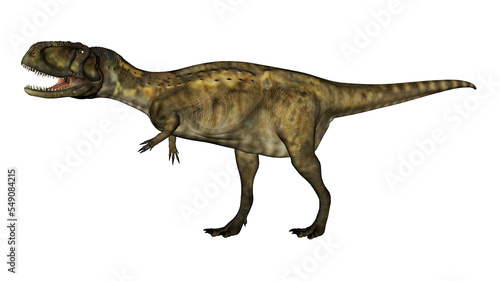 Abelosaurus dinosaur - 3D render © Elenarts
