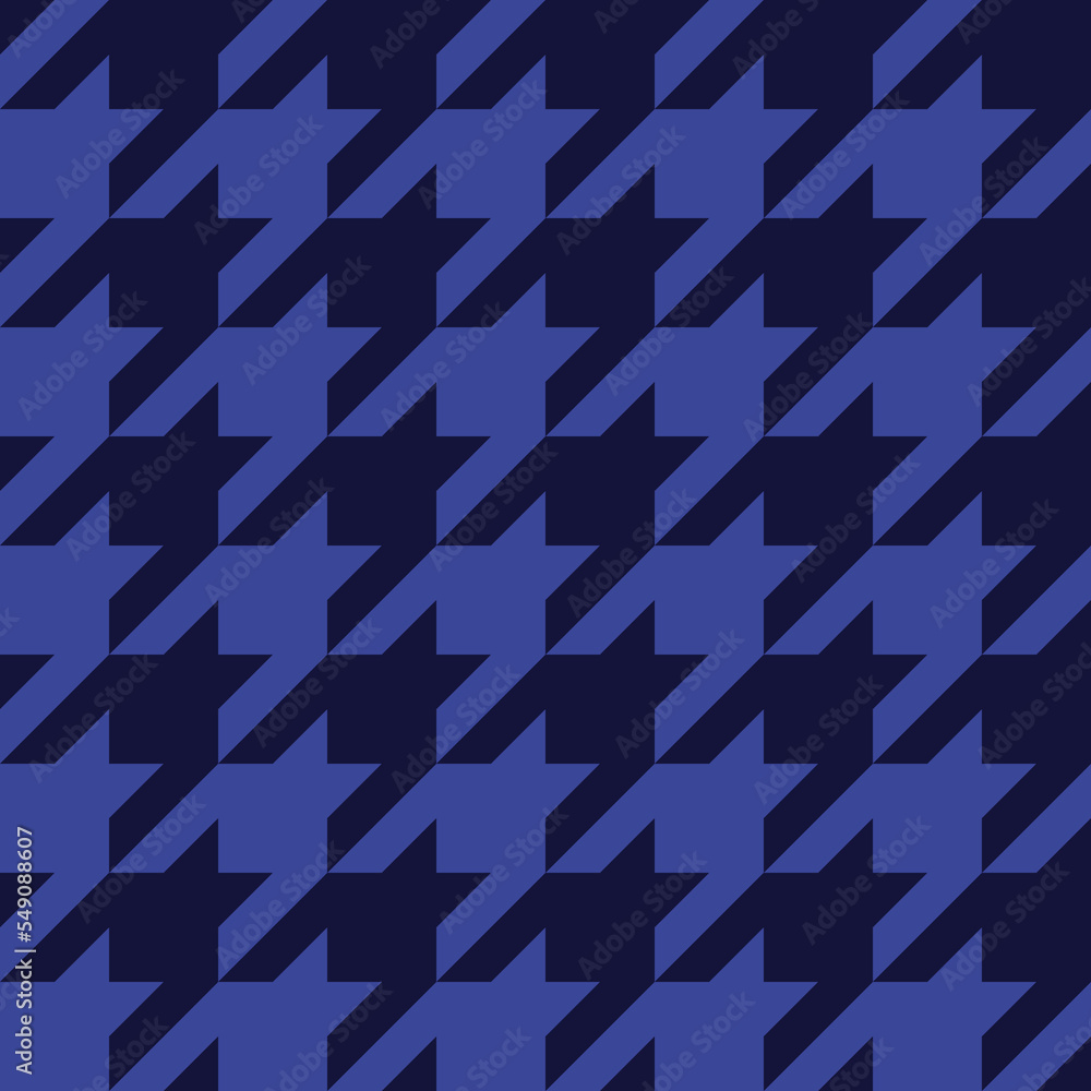 checkered blue seamless background crow's foot, plaid pattern. vector checkered blue seamless background crow's foot, plaid pattern. vector