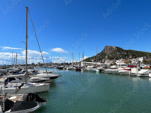 Boats in the harbor of L'Estartit