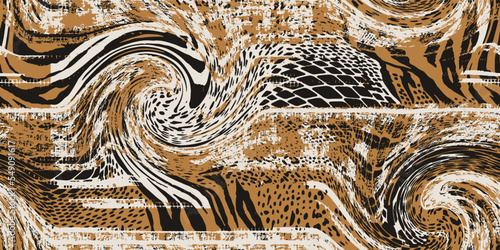 Canvas Print Liquid  liquid marble texture pattern