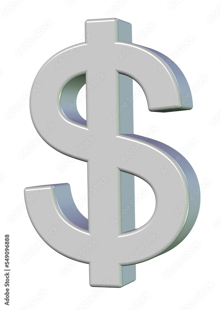dollar sign isolated on white dollar sign isolated on white