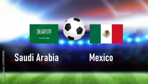40. Saudi Arabia Mexico Group Stage Match Std