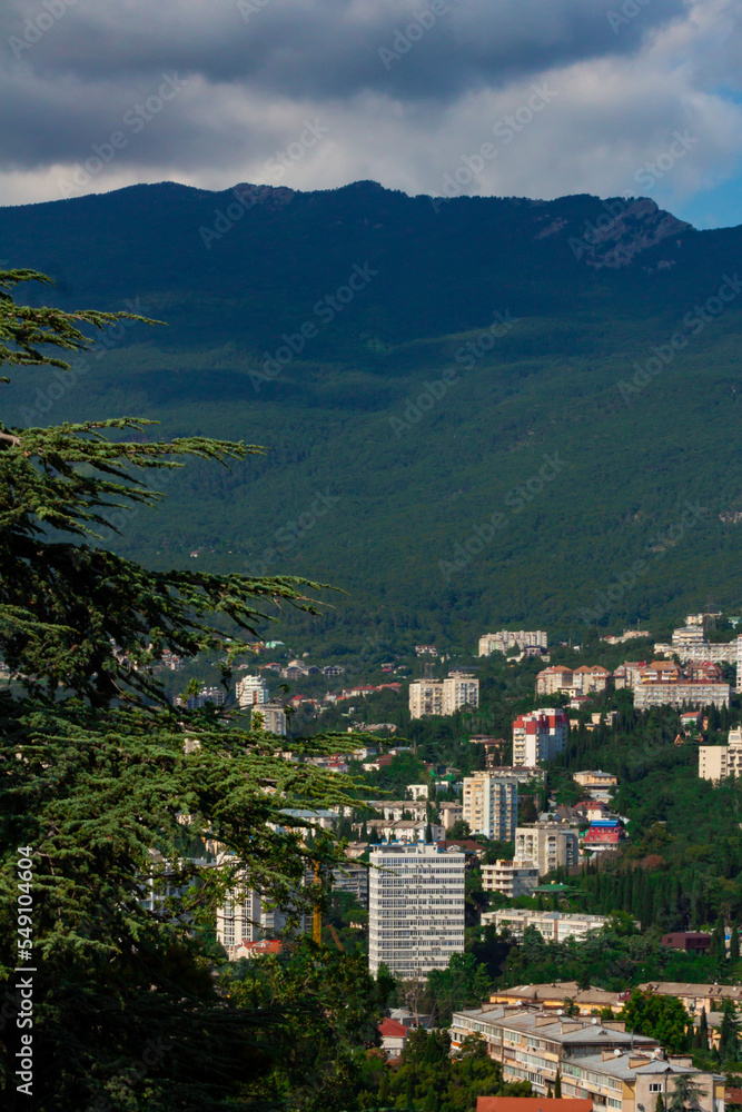 view of the city of Yalta