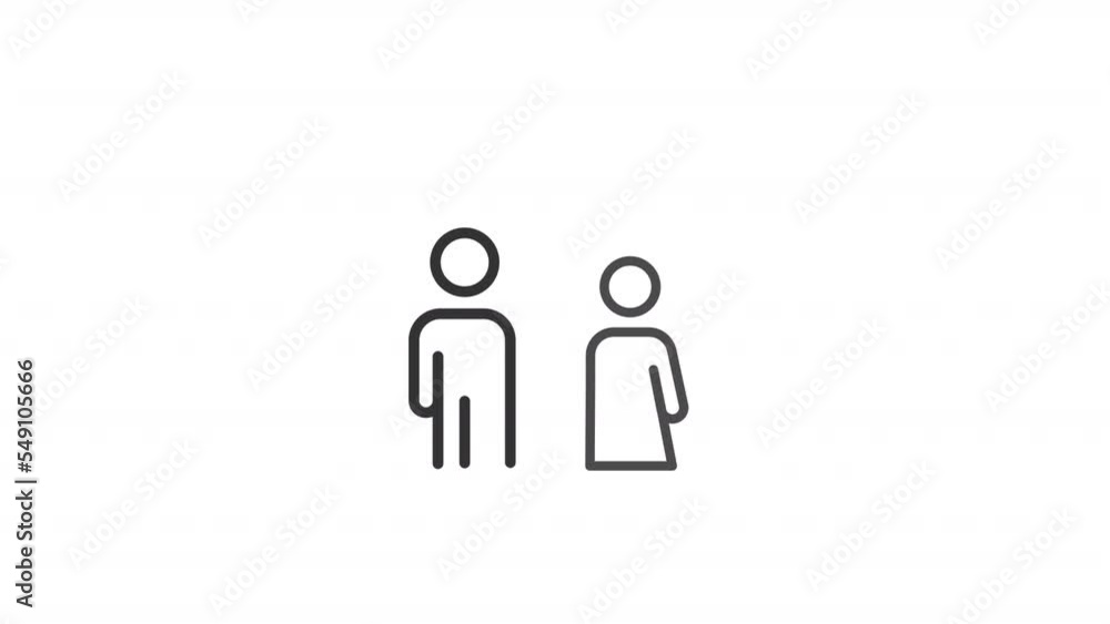 Animated family bonus line ui icon. Common benefits. Seamless loop HD video with alpha channel on transparent background. Outline isolated user interface element motion graphic animation Animated family bonus line ui icon. Common benefits. Seamless loop HD video with alpha channel on transparent background. Outline isolated user interface element motion graphic animation