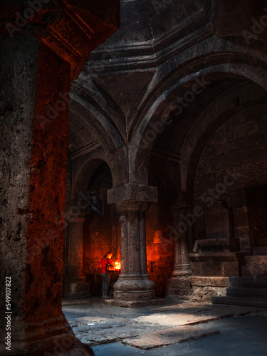 Haghartsin, an Armenian monastery of the XI -XIII century, located in the Tavush region of Armenia
