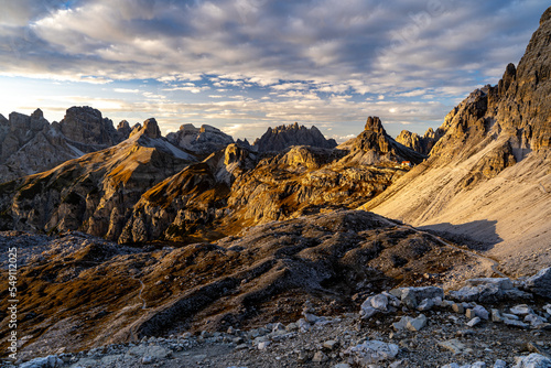 Tre Cime de Laveredo, Dolomity, Włochy, Italy, Tyrol, Alpy, góry © Daniel Folek